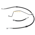 Front Brake Hose Line & Pipe Kit for Yamaha Raptor 660R (2001–2005)