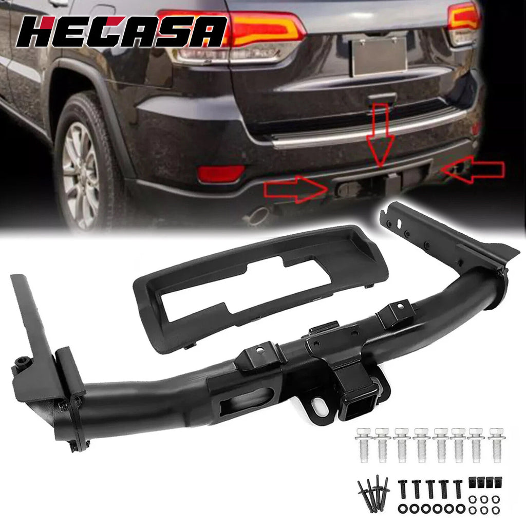Trailer Hitch Receiver for Jeep Grand Cherokee (2011–2022) Class IV W/Bezel