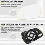 Heated Mirror Glass for Audi A5 A3 S5 A4 Quattro (2008-2016)