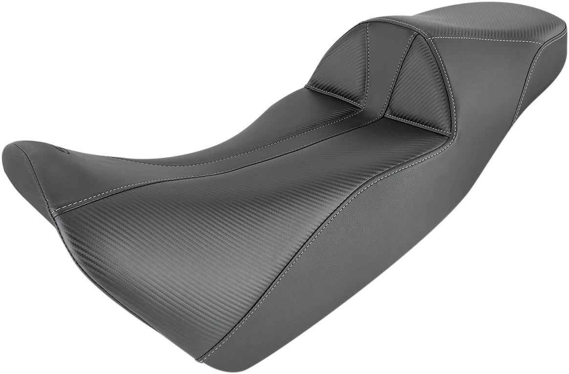 SADDLEMEN Adventure Tour Seat for Africa Twin (2018–2023) - One-Piece, Black