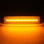 LED Clear Amber Side Marker Lights for Jeep Wrangler YJ (1987–1995) CH2550105