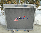 Aluminum Radiator & Fan for Ford Fairlane, Falcon, Mustang, Maverick (69-70)