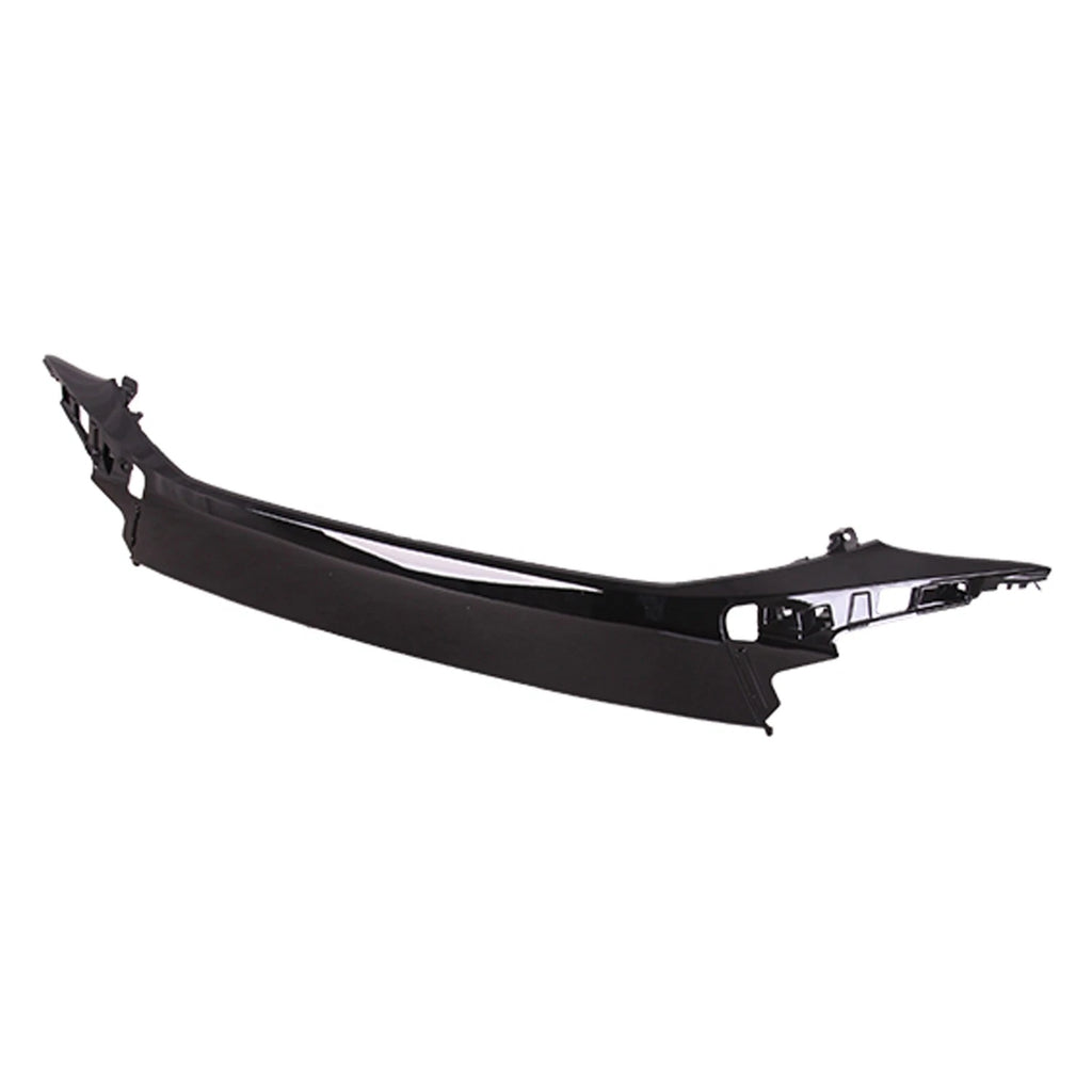 Replacement Black Polypropylene Front Center Bumper Cover (See Compatible Chart)