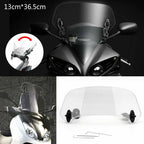Adjustable Windshield Spoiler Deflector for Motorcycle (YYYY–YYYY)