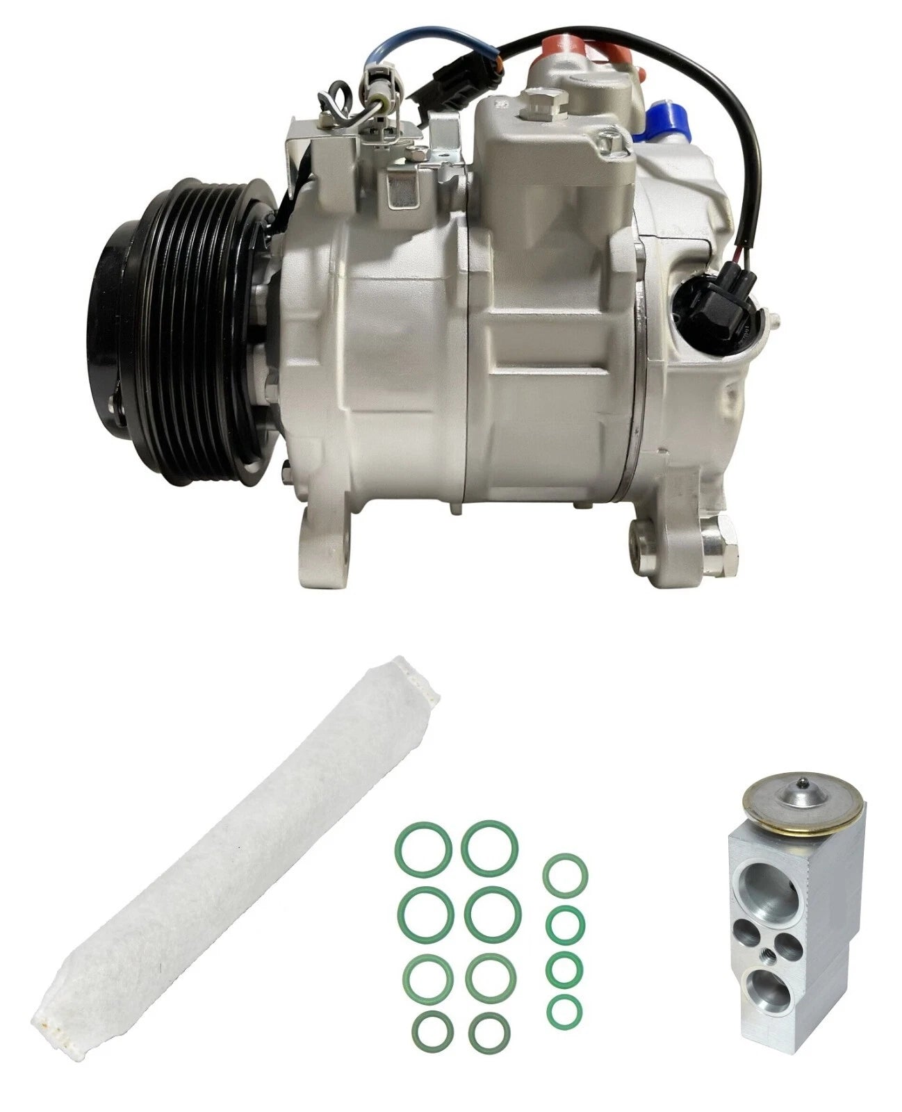 AC Compressor Kit Replacement for BMW 528i xDrive 2.0L (2016–2017)