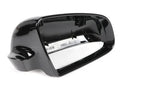 Gloss Black Wing Mirror Caps for Audi A4 B7 (2005–2008)