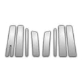 8Pc Chrome Pillar Post Covers for 2010-2019 Lincoln Mkt - P4070