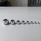 304 SS Hex Nylon Insert Lock Nuts Set of 200 DIN985 M2 M2.5 M5 M6 M8