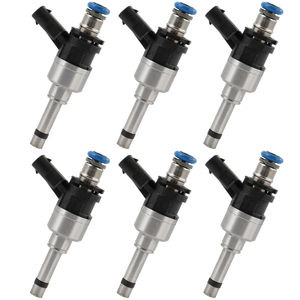 Set of 6 Fuel Injectors for Hyundai Palisade, Kia Telluride, Sedona, Sorento