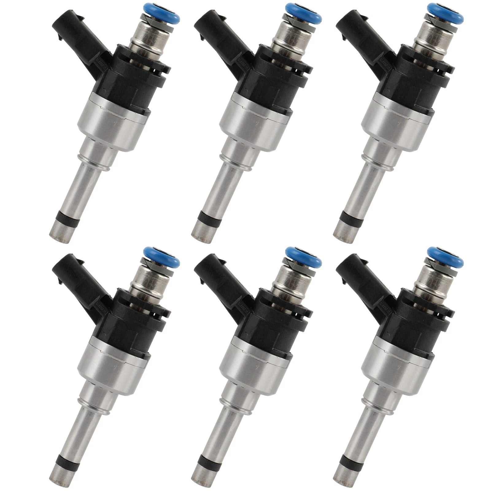 Set of 6 Fuel Injectors for Hyundai Palisade, Kia Telluride, Sedona, Sorento