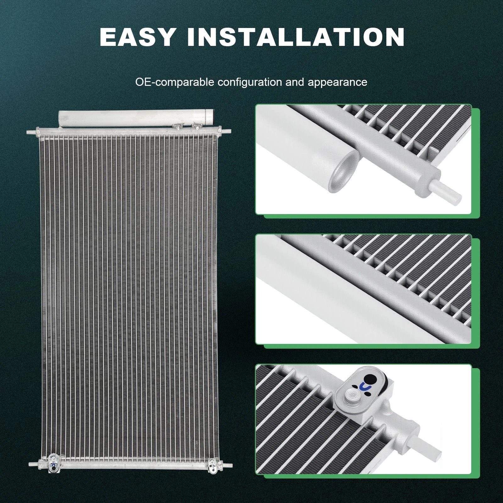Aluminum AC Condenser for Honda Accord (2013–2017)
