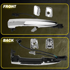 2X Front Door Handles for Nissan Sentra (2013–2018)