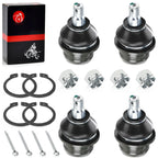 Upper Lower Ball Joints 4 Pack for Suzuki KingQuad 500 LTA500 AXi (2011–2023)