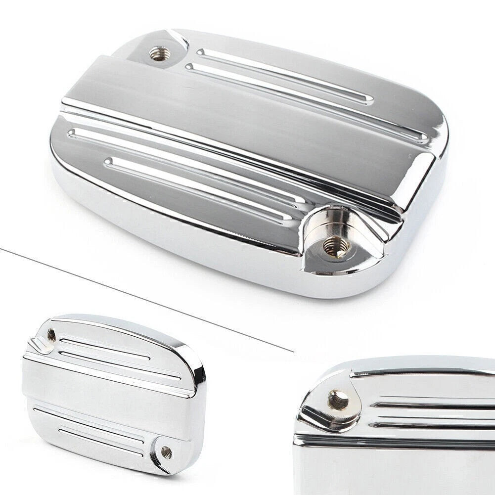 Brake Master Cylinder Cover Cap for Harley Touring Street Road Glide V-Rod (2000–2023)