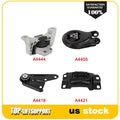 Set of 4 Engine Motor Mounts for Mazda 3 (2010–2013) 2.5L L4