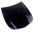 Black Metal Vinyl Wrap for Mini Car Hood 10.2"x11.8" (All Years)
