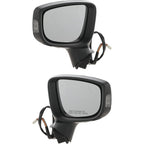 Set of 2 Power Turn Signal Mirrors for Mazda 3 (2014–2016)