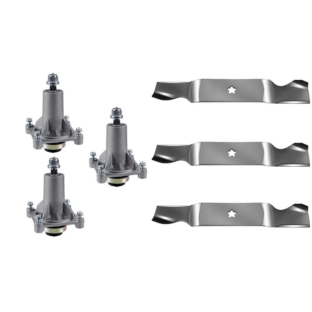 Mower Deck Spindle & Blade Kit for Husqvarna YTH 2454 (2005–2007)