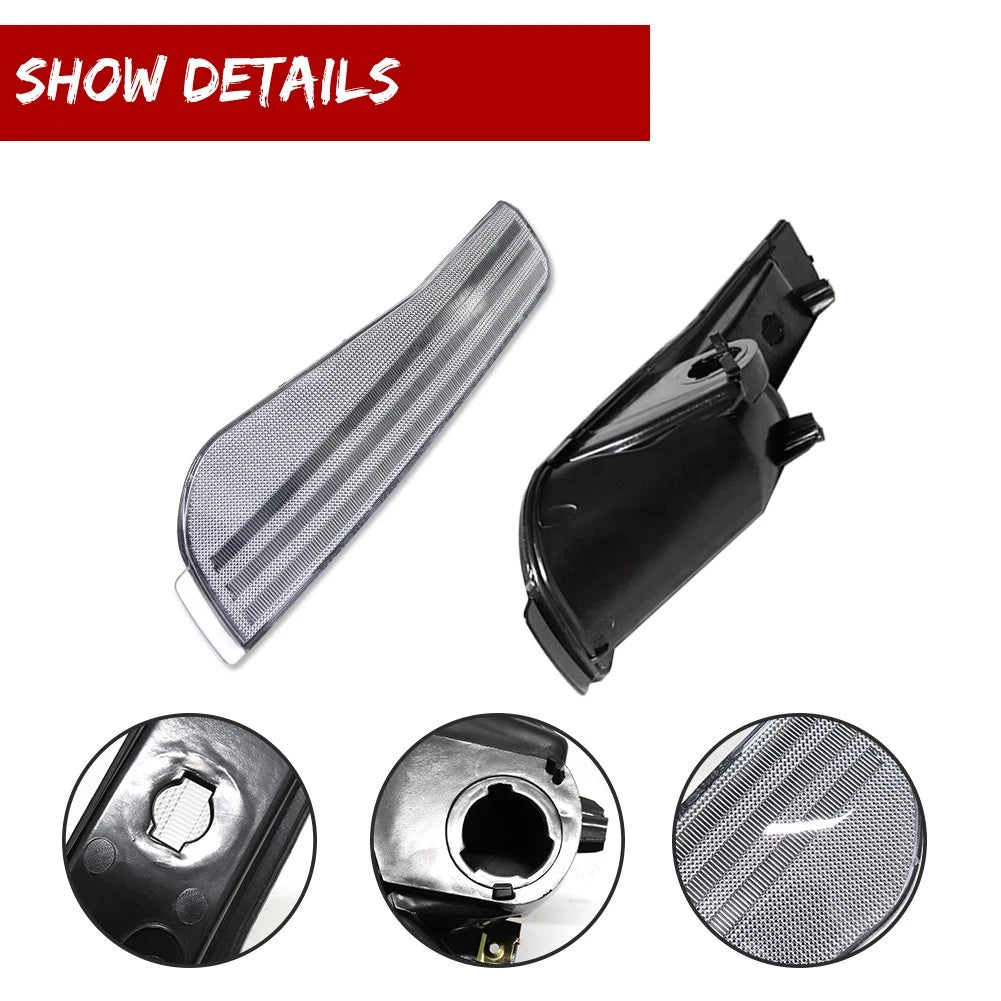 Set of 4 Clear Bumper Signal & Rear Side Markers for Pontiac Firebird (1993–1997)