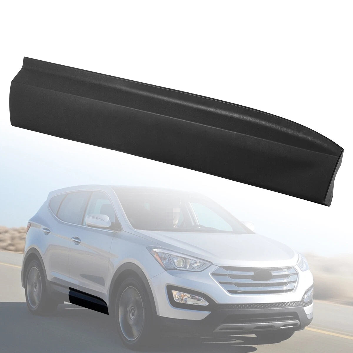 Set of 2 Front & Rear Right Door Lower Molding Garnish for Hyundai Santa Fe (2013–2018)