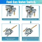 ATV Fuel Gas Tank Petcock Valve for Honda S90 (1965)