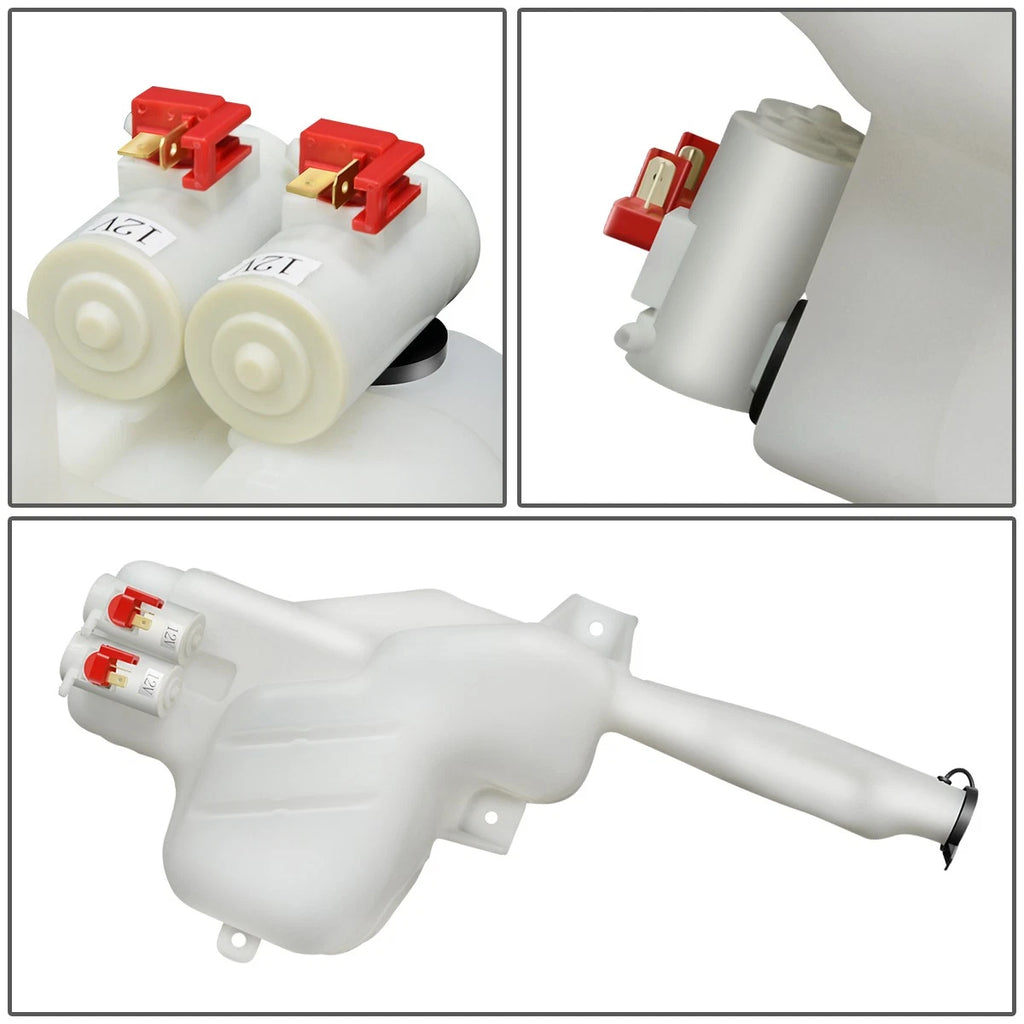 Windshield Washer Fluid Reservoir Tank w/Cap+Pump for Suzuki SX4 (2007–2013)