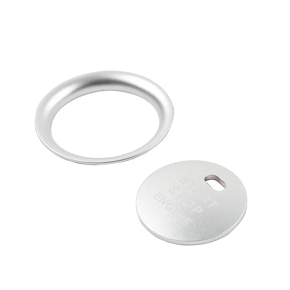 Silver Engine Start Push Button Cover Ring Trim for Mazda 3 6 CX-5 (2003-2023)