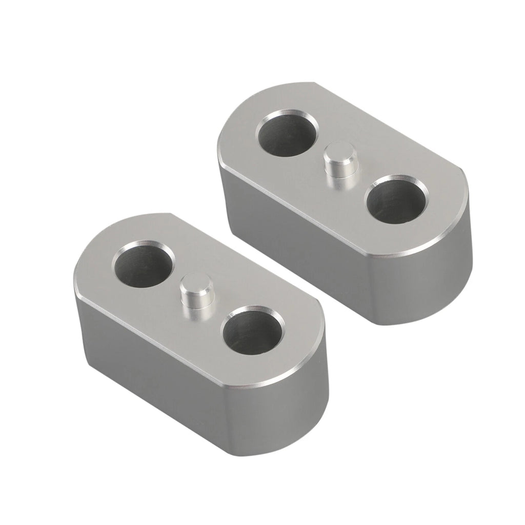 CNC Silver Handlebar Bar Risers for Tiger 800 1200 XC/XCX/XR/XRX (2012–2020)