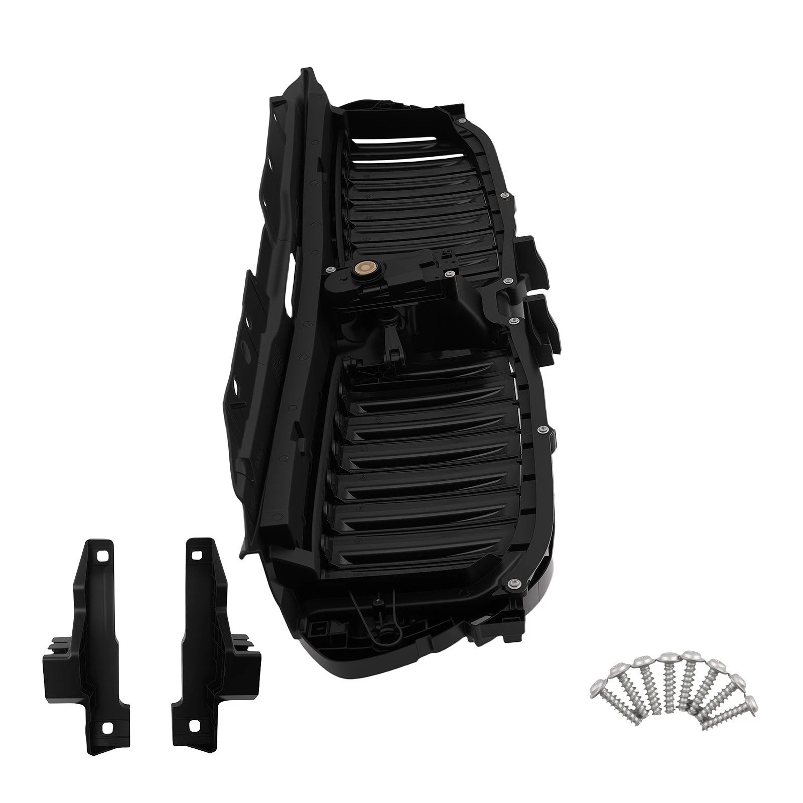 Active Radiator Shutter for BMW 5 Series G30 G31 (2017–2020) Black Plastic