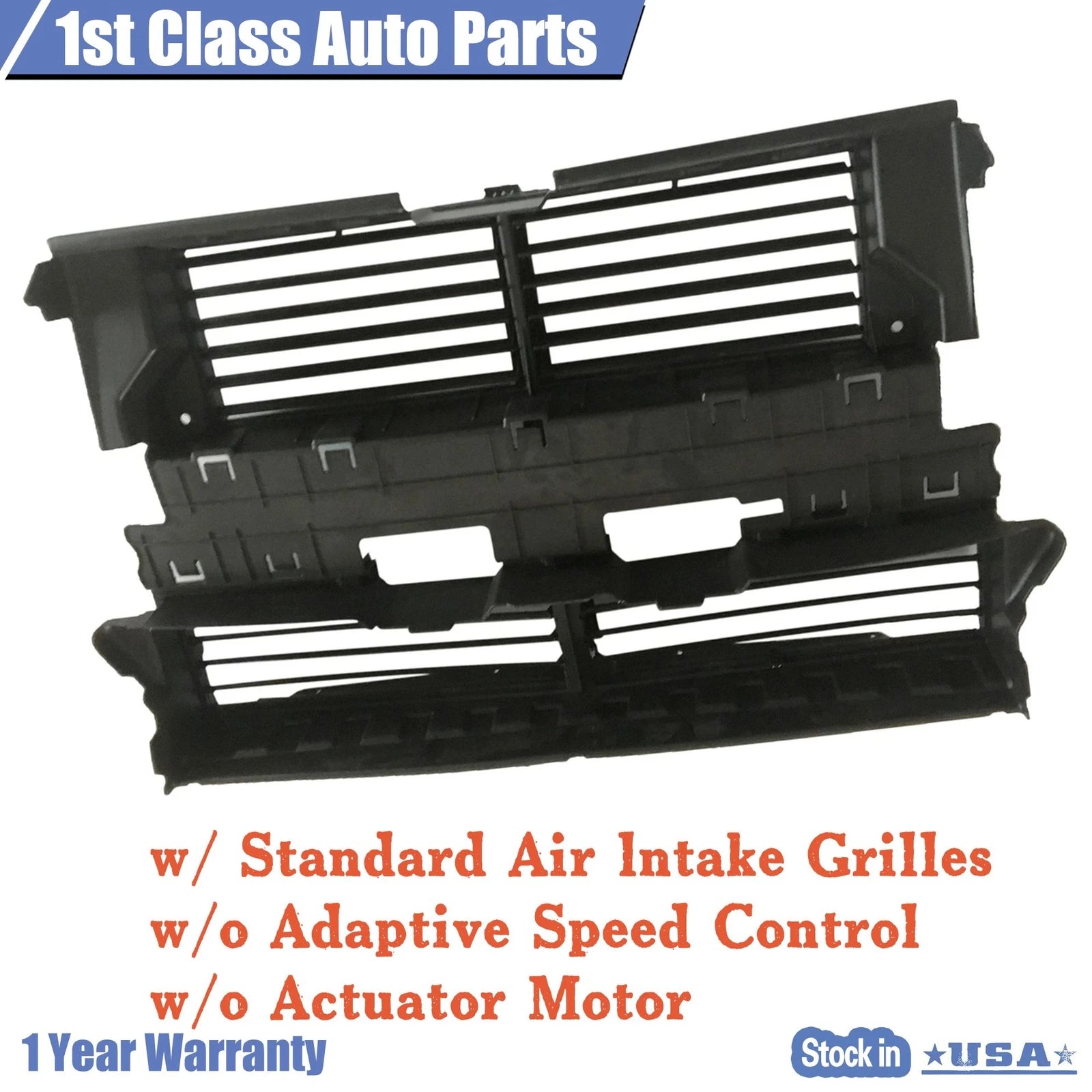 Radiator Shutter W/O Actuator Motor for Ford Fusion (2013–2016) DS7Z-8475-A