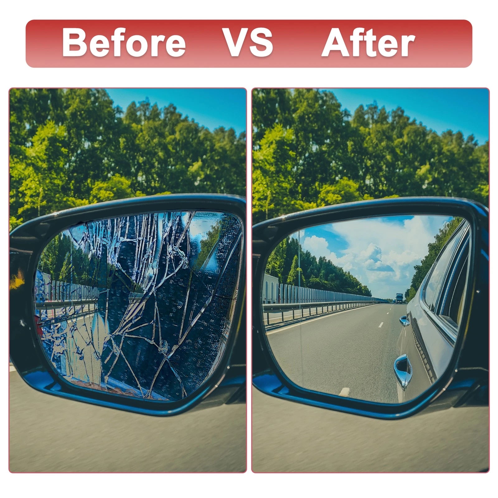 Heated Left Side Rearview Mirror Glass for BMW X1 X2 (2016–2023)