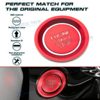 Sport Style Engine Start Button Cover Trim for Honda Civic (2022-2025)