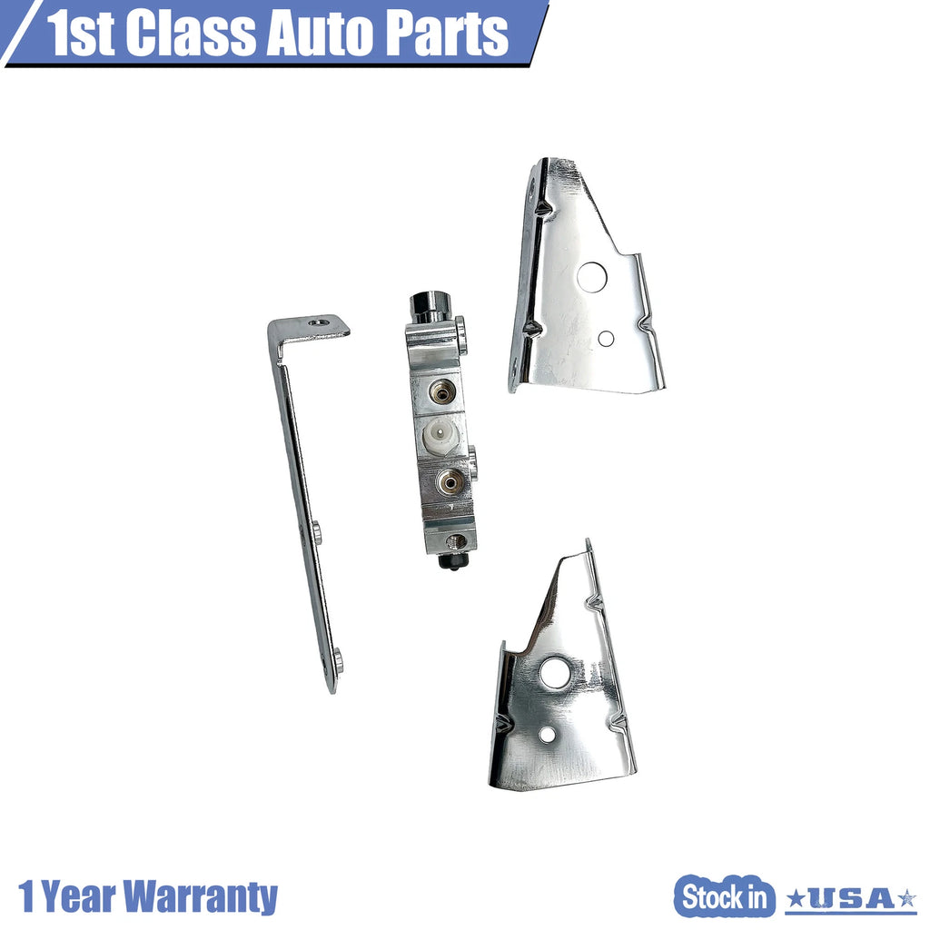 Dual Power Booster Master Cylinder & Bracket for Pontiac (1967-1969)