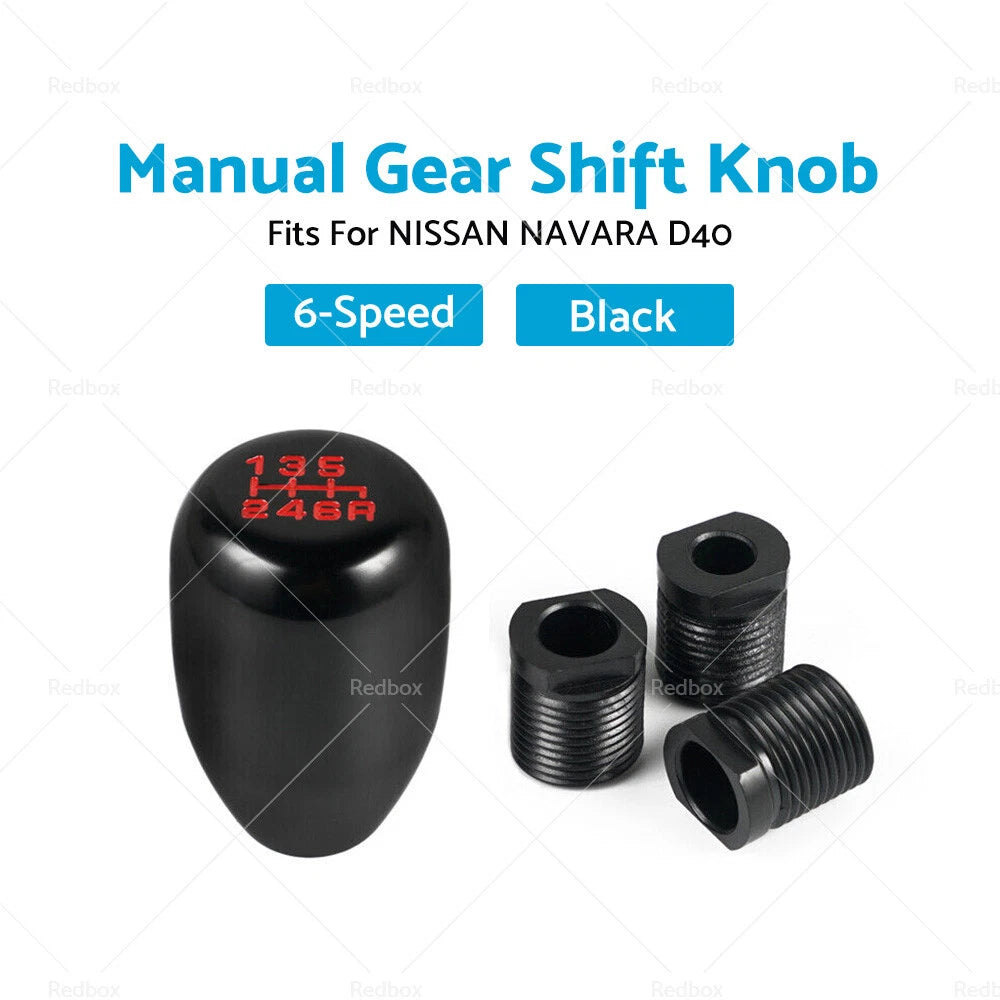 6 Speed Manual Gear Shift Knob for Nissan Navara D40 (2004–2015)