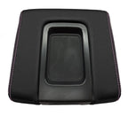 Console Lid Cover Leather for Chevrolet Silverado (2014–2020) Pink Stitch