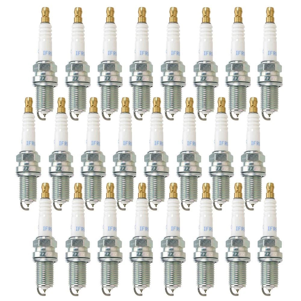 NGK Laser Iridium Spark Plug Set (24 Pieces) for