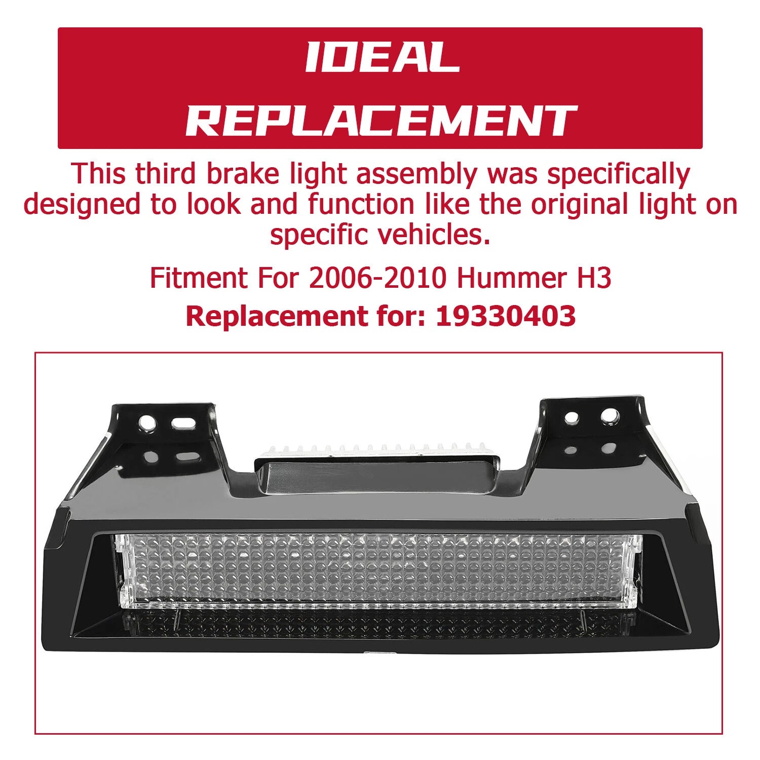 LED Third Brake Light for Hummer H3 (2006-2010)