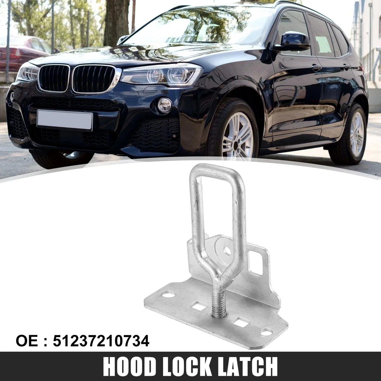 Engine Hood Catch Lock Latch for BMW X3/X4 (2011-2016)