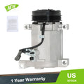 AC Compressor & Clutch for Chevrolet Suburban 1500 2500 Tahoe (2000–2002)
