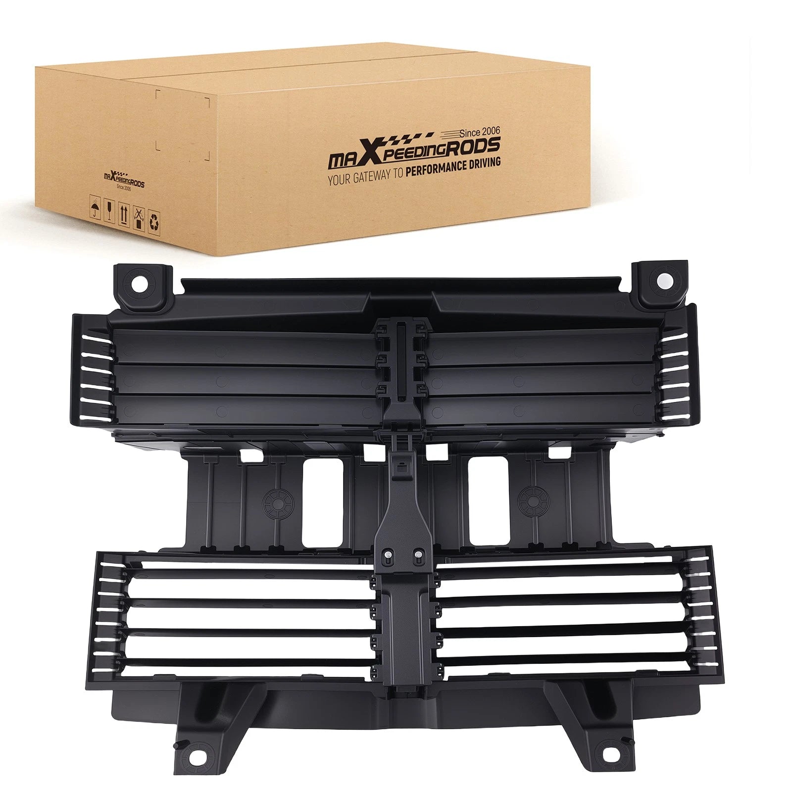 Active Radiator Grill Shutter for Ford Mustang (2018–2023) Black