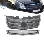 Front Upper Lower Grill Kit for Cadillac CTS (2008–2011)