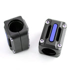 2X 25mm Engine Frame Bar Protection Crash Slider Pads for Motorcycle