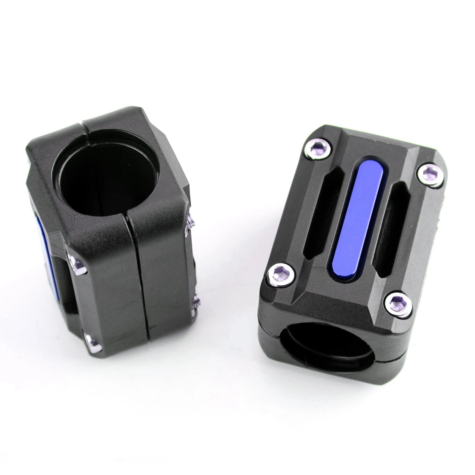 2X 25mm Engine Frame Bar Protection Crash Slider Pads for Motorcycle