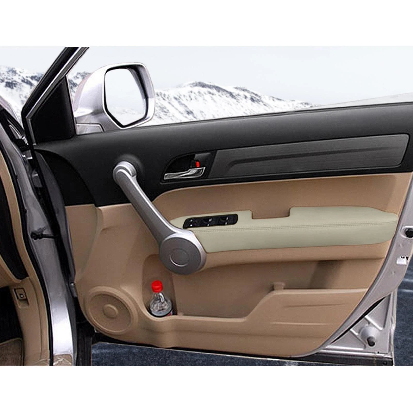 Armrest Cover Set for Honda CR-V (2007–2012) - Beige, Replacement Panels