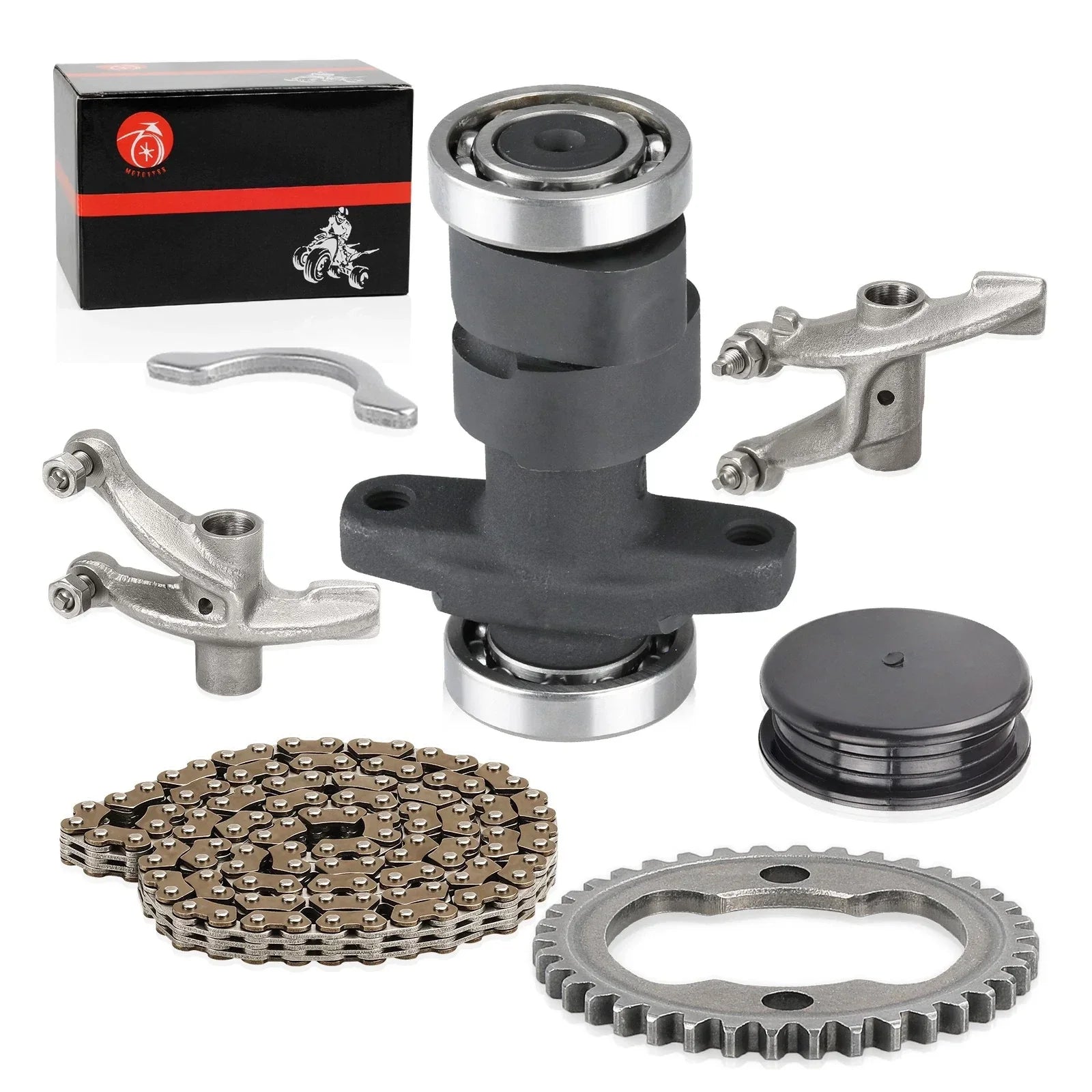 Camshaft Cam Sprocket Chain Rocker Arm for Honda TRX300EX (2007–2013)
