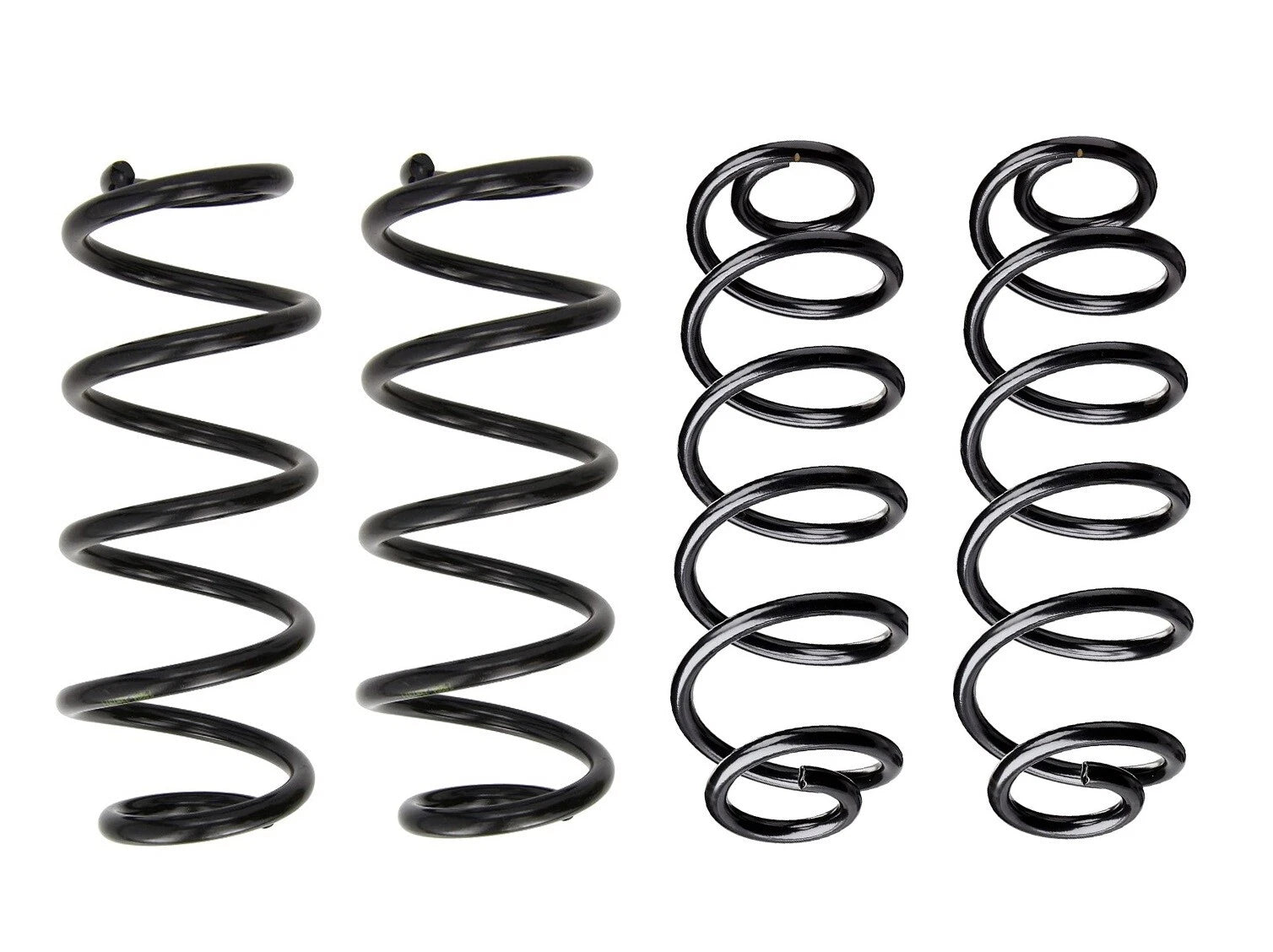 Coil Springs Kit for Audi A4 Quattro 2.0 L4 Turbo Sedan (2002–2008)