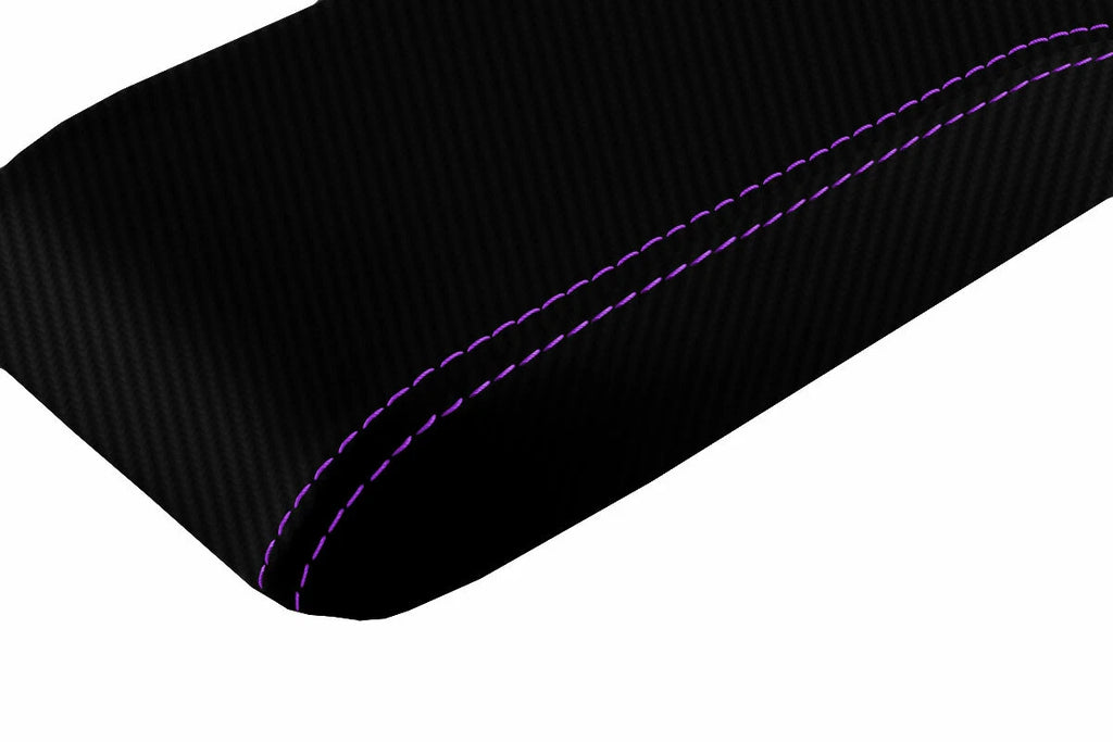 Console Lid Armrest Cover for Honda Prelude (1997–2001) Carbon Fiber