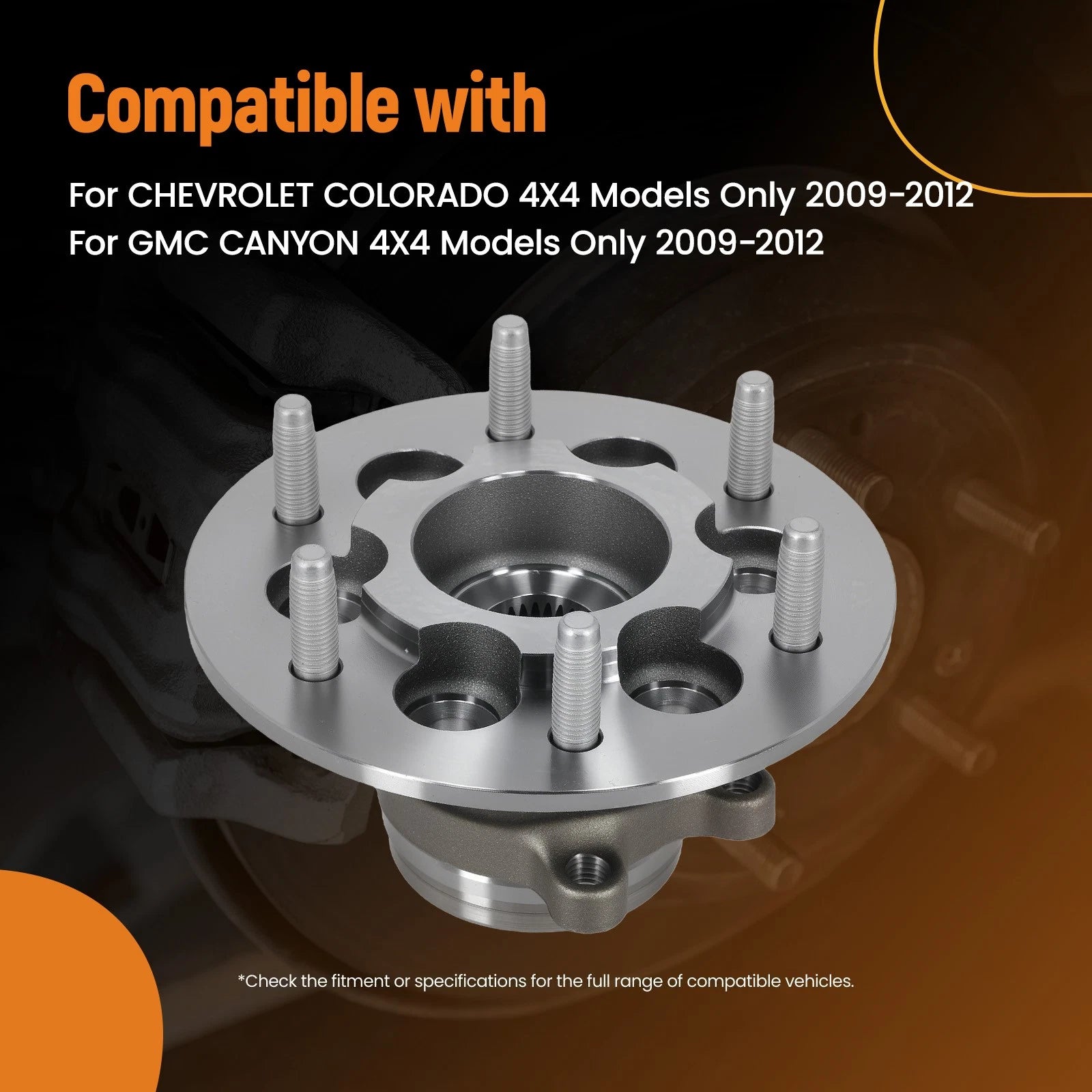 Wheel Hub for Chevrolet Colorado 4X4 (2009–2012)
