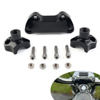 1.7" Handlebar Risers Top Clamp for Harley Dyna Softail Sportster