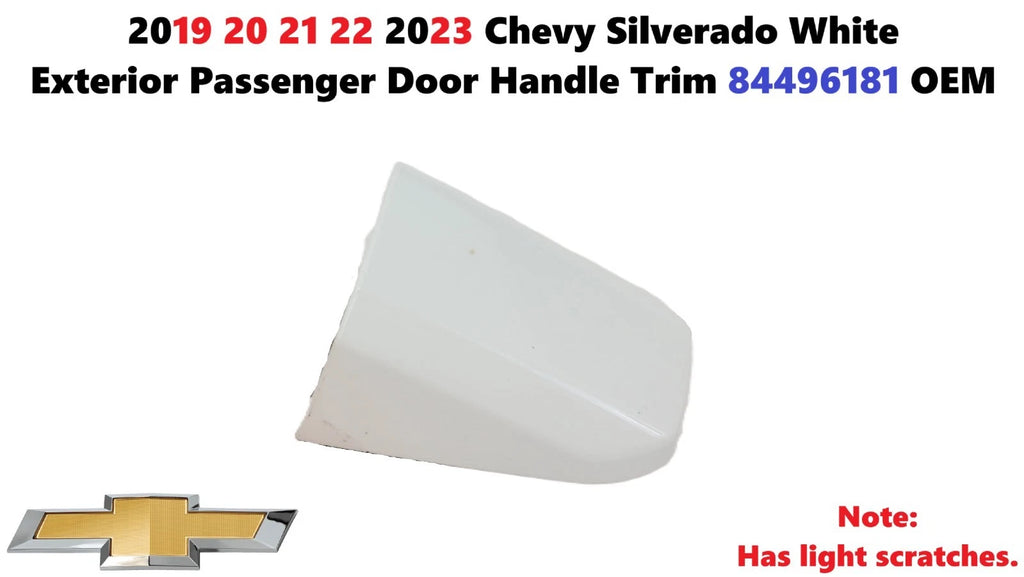 Exterior Door Handle Trim for Chevy Silverado (2019–2023) 84496181